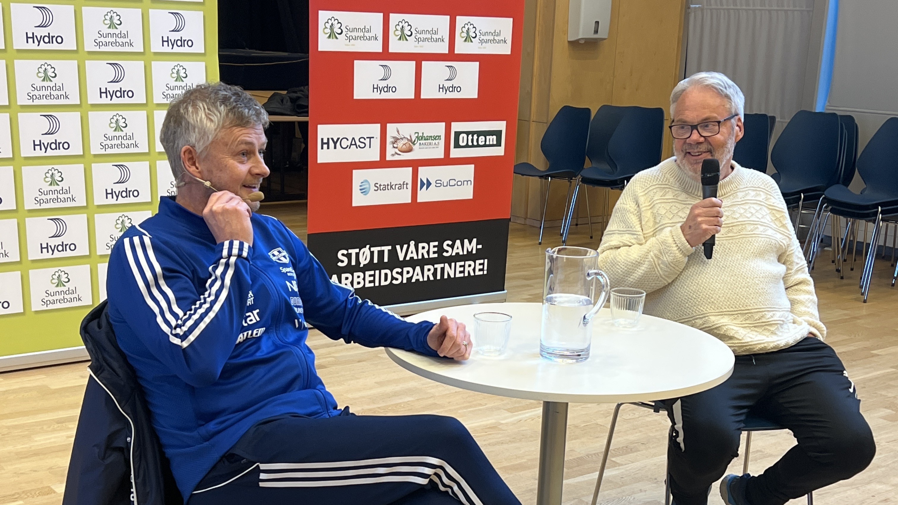 Klubbkvelden med Ole Gunnar ble en suksess